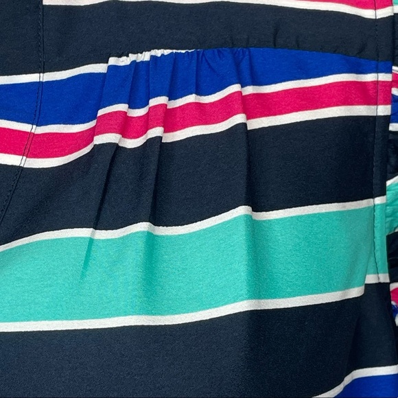 Calvin Klein Cap Multi Color Striped  Button Henley Top
Medium - Picture 10 of 12